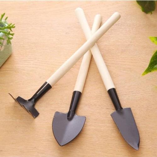 New Home Gardening Tool Set Gardening Shovel Spade Set Three-piece Mini Indoor Garden Tools for Women Kids House Plants