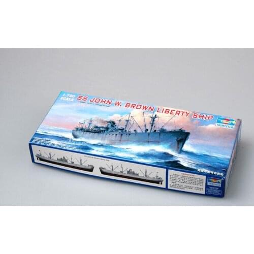 Trumpeter 1/700 05756 Liberty Ship SS John W. Brown