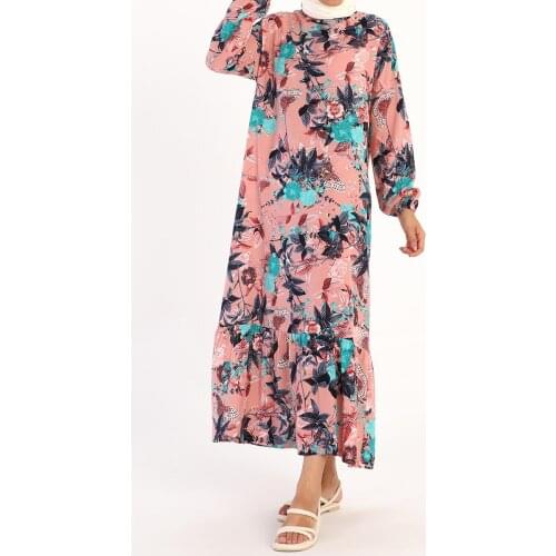 VISCON PATTERNED DRESS