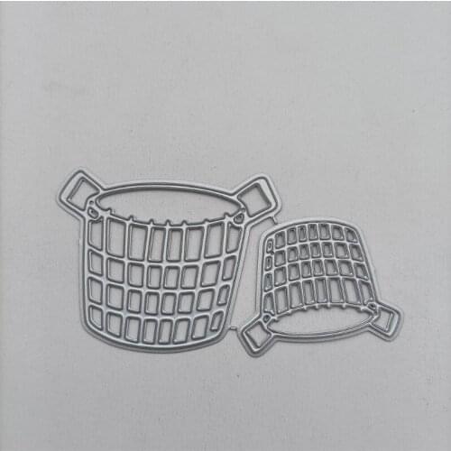 W3JE Basket Metal Cutting Dies Stencil DIY Scrapbooking Album Paper Card Template Mold Embossing Decoration