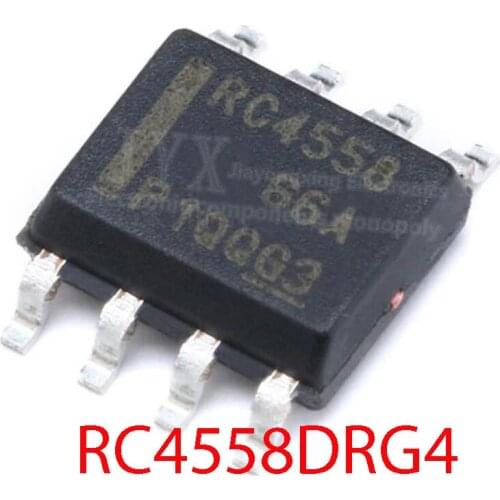 10PCS/LOT RC4558DR RC4558 RC4558DRG4 SOP8 New original spot hot sale