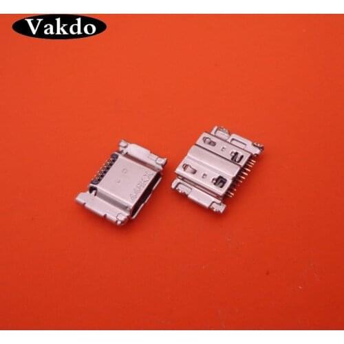 2pcs/lot for Samsung Galaxy Tab S2 8.0" SM-T710 T715 Tab S2 9.7" SM-T810 T815 Micro USB jack DC Charging Socket connector Port