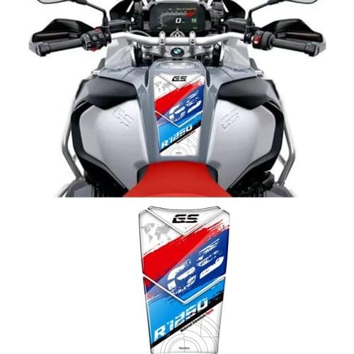 Motorcycle 3D Edge Gel Fuel Tank Pad Stickers Gas Fuel Tank Protection Accessories Decals For BMW R1250GS 2019 r1250g