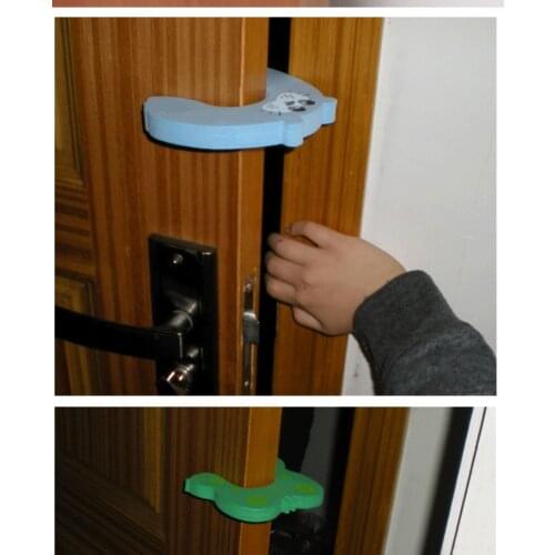 7 Pcs Fashion Child kids Baby Animal Cartoon Jammers Stop Door stopper holder lock Safety Guard Finger Protect Care wholesale