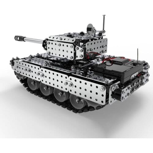 RC Battle Tank Car Building Blocks Educational Toys Stainless Steel Remote Control RC Toy Gift for Kids Boys 952pcs