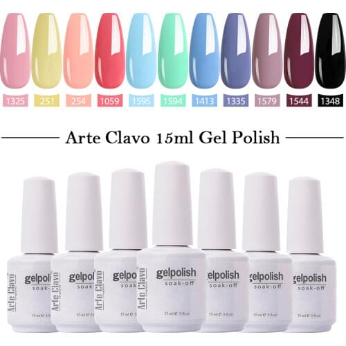 Arte Clavo Stained Glass Gel Nail Polish