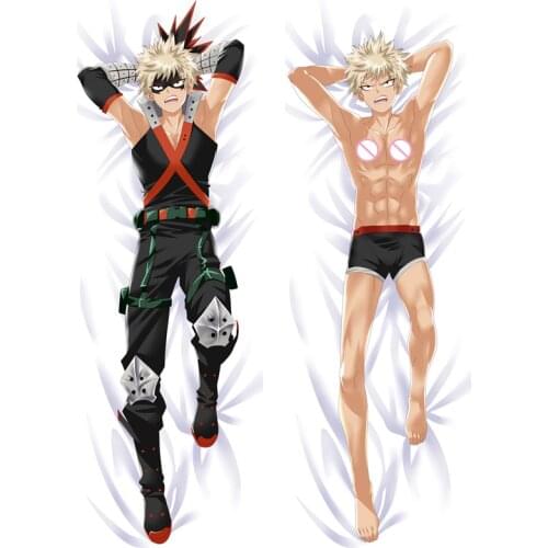 HOT Boku no Hero Academia Body Pillow Case Anime Boy Body Pillow Case Cover Katsuki Bakugo BL Dakimakura Covers Otaku Home Decor