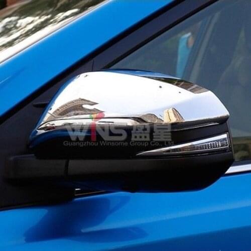 Chrome Color Side Wing Mirror Cover For Toyota 4Runner 2014 2015 2016 2017 2018 Suv Car Styling Accessory