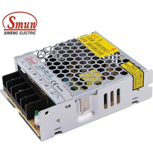 Smun LRS-35-12 35W 12VDC 3A Output Industrial AC-DC Switching Mode Power Supply SMPS