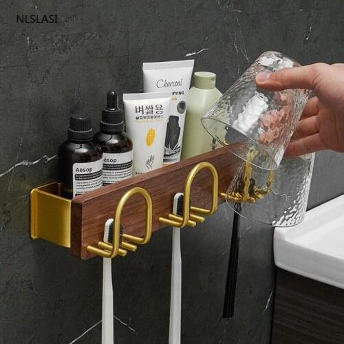 Creativity Bathroom Shelf Shower Organizer Wall Mount Shampoo Rack with Hook Up Punch-free Kitchen Storage Bathroom Accessories