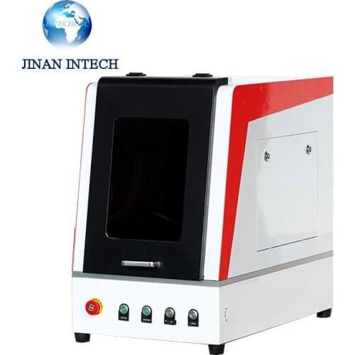 Jinan Intech wisely date code cable laser marking machine with protective cover