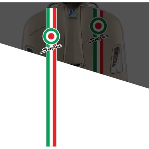 Motorcycle front frame Reflective Decal Case for Piaggio Vespa GTS 150 250 300 Super