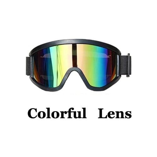 Fashion New Men Women Ski Goggles Scooter ATV Helmet Eyewear Velar Tinted Off Road Motocross Glasses Films Can Replacement