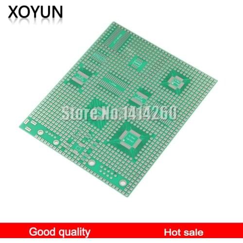 Patch universal board 9*11cm QSOP QFP DIP microcontroller transfer test board PCB board