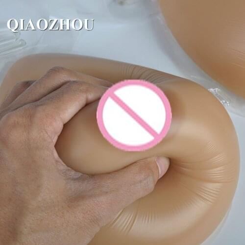 4600 g teardrop shape with bra straps bigger breasts silicon form boobs for crossdressing man nude skin tan skin