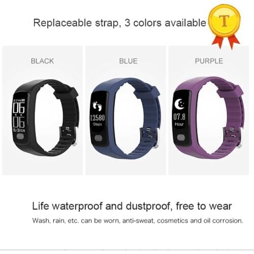 New HRV movement monitor breathing training bluetooth Smart Band Blood Pressure smartband Heart Rate Tracker Fitness Wristband