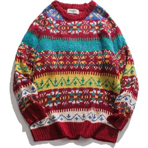 2020 Winter Warm Thick Wool Sweater Women Oversize Streetwear Harajuku O-Neck Knitted Pullovers Fashion Casual Korean Clothing