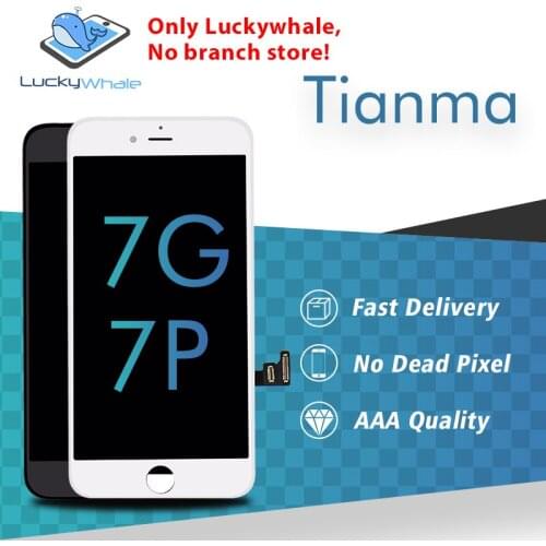 20PCS Premium TianMa LCD For Iphone 7 7 plus Lcd Screen Display Touch Screen Digitizer Assembly Replacement Free DHL