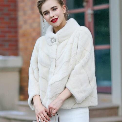 2020 Mink Shearing Clothes Parka Real Fur Korean Winter Coat Women Manteau Femme ZD28Y018 YY2219