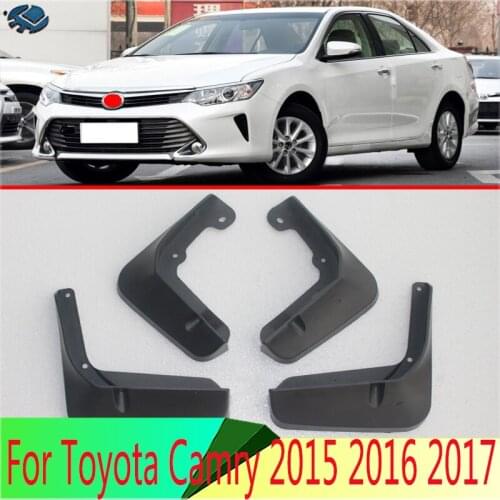 4Pcs For Toyota Camry 2015 2016 2017 Mudflaps Splash Guards Mud Flap Front Rear Mudguards Fender Accessories