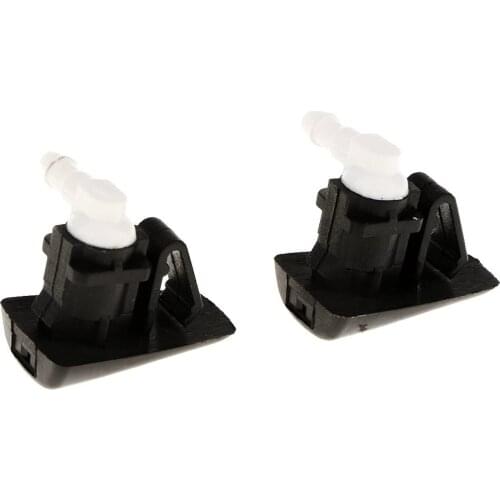 Auto Car Windshield Wiper Washer Spray Nozzle 2 Pieces