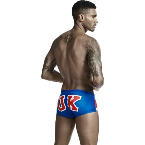 Brand Men Swimwear Mens Shorts Swim Trunk soft Surfing Swimsuit Trunks Boxers Summer Casual low-waist swimming sports Underwear