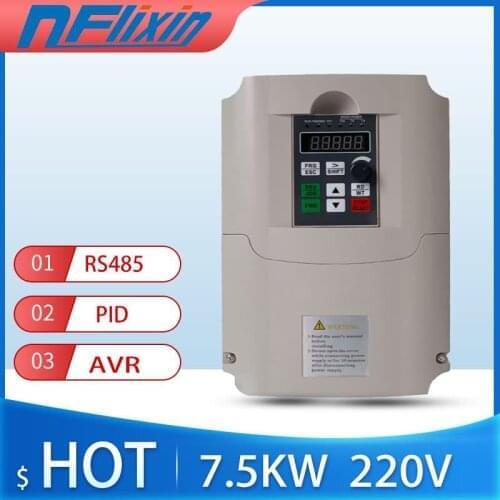 For Europe ! Frequency Converter VFD 7.5kw inverter 3P 220V output need a little shipping