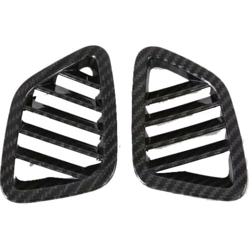 For Kia K7 Cadenza Premire 2020 2021 ABS Car styling Dashboard Air Conditioning Outlets frame decorative covers Stickers trim