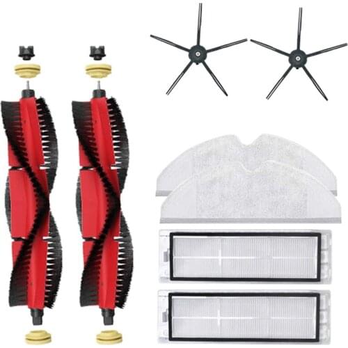 HEPA Filter Side Brush Main Brush Mop Cloth For Xiaomi Roborock S5 S51 S50 S55 S5 Max S6 Maxv Vacuum Cleaner Accessories