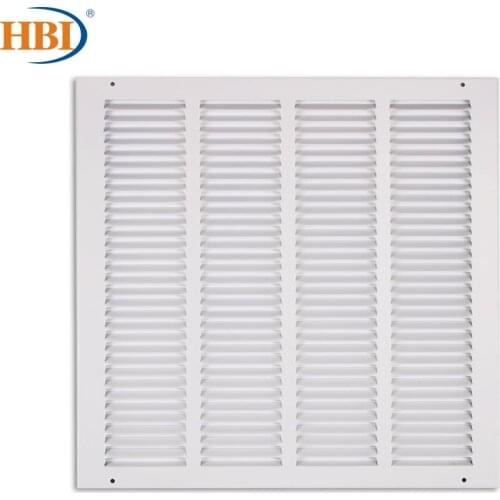 HBI 10PCS W16"xH16" Steel White Finished Return Air Grilles Ceiling Air Vent Ceiling Duct Cover Air Register Ventilation Grilles