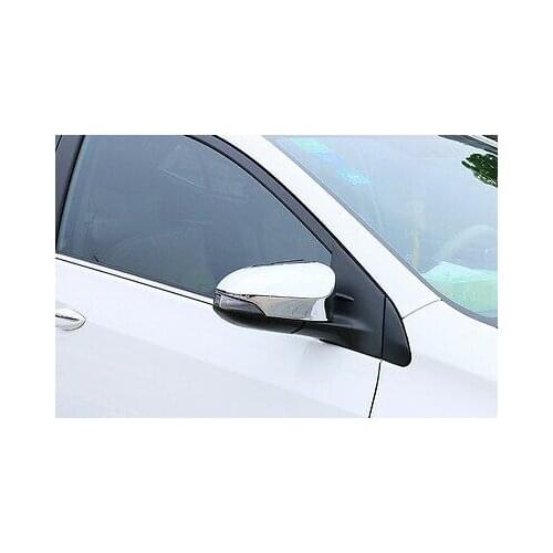 Chrome Rearview Side Mirror Cover Trim for Toyota Corolla ALTIS SEDAN 2014-2017