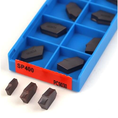 SP200 SP300 SP400 PC9030 Slotted carbide blade CNC lathe turning tool cutting tool high quality and high quality