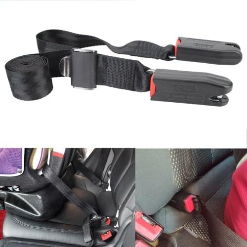 Isofix/Latch Interface Connection Strap 2-point Strap Fixing Band Universal Car Child Safety Seat Belt Seat Belt Extender