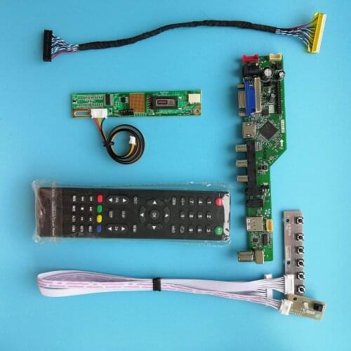 For LP154WE2-TLA4 Module TV Resolution Controller Board Mother Board 30pin 1 lamps 15.4" Digital Signal AV VGA 1680X1050
