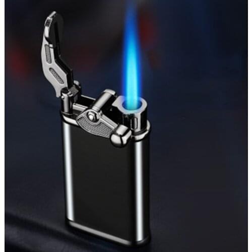 Portable waterproof Inflatable Butane Cigarette Lighters Windproof for smoking lighters Cigar BBQ Kitchen Cooking Lighter