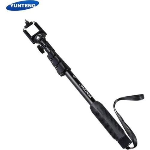 YUNTENG YT188 Selfie stick Tripod Monopod for Camera and Phone Ponopod for Gopro Good quality Give Bluetooth Remote Control