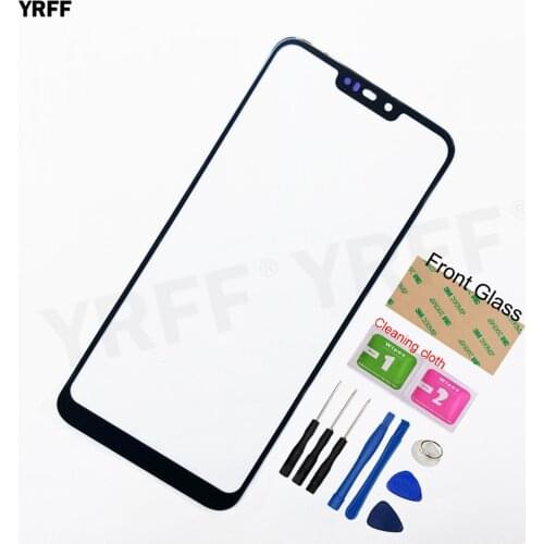 Outer Glass For Huawei Honor 8C (No LCD Touch Screen) Front Glass Outer Cover Assembly Parts