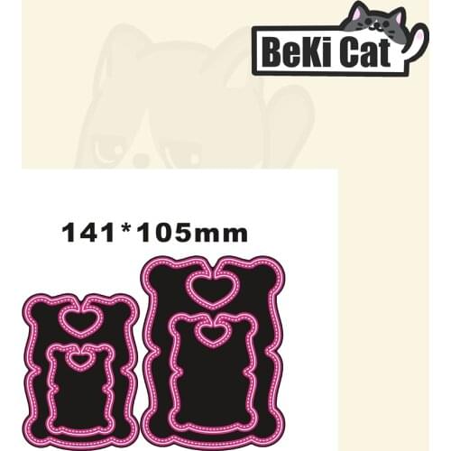 Closure Clip Tags cutting die file Original Stencils for DIY Scrapbooking photo album Decorative DIY Paper Cards