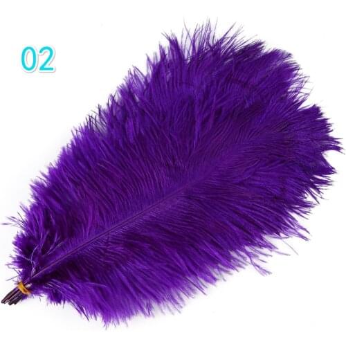 200 Pcs 50-55CM Beautiful cheap Ostrich Feathers for DIY Jewelry Craft Making Wedding Party Decor Accessories Wedding Decoration