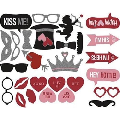 2019 NEW Bride and Groom Funny Photo Booth Props Wedding Party Decoration Shooting Funny Props Event Party Supplies