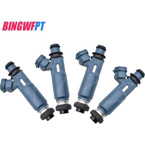 4PCS New Fuel Injectors 23250-50040 For Toyota 4Runner Sequoia Land Cruiser Tundra For Lexus GX470 LX470 8 Cyl 4.7L