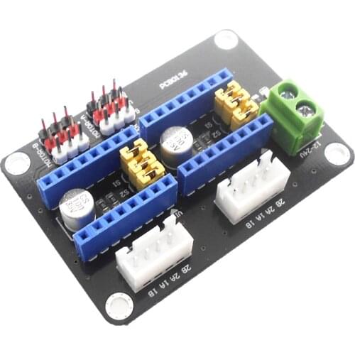 3D Printer Accessories Dual 42 Stepper Motor Driver Expansion Board A4988 DRV8825