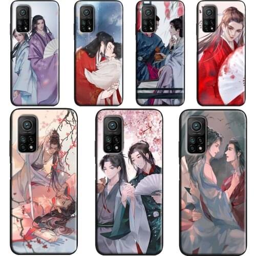 Shan He Ling WORD OF HONOR Case POCO X3 Pro F3 F1 F2 M3 Pro Cover For Xiaomi Mi 11 Lite Ultra Note 10 Mi 9T 10T Pro