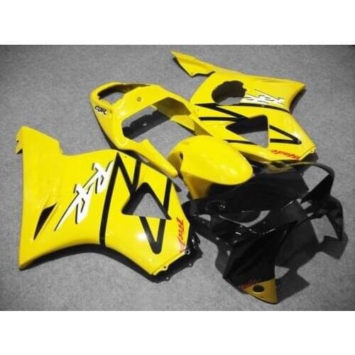 For H CBR954RR 2002 2003 Yellow black Motorcycle Fairing Kit CBR900RR 954 02 03 ABS Fairing Set