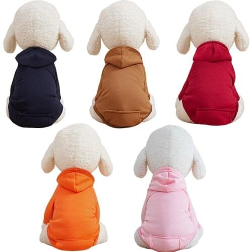 Fashion Pet Clothes For Dogs Coat Jackets Cotton Hoodies Dog Clothes Puppy Pet Overalls For Dogs Cat Clothing Pets Outfit S225