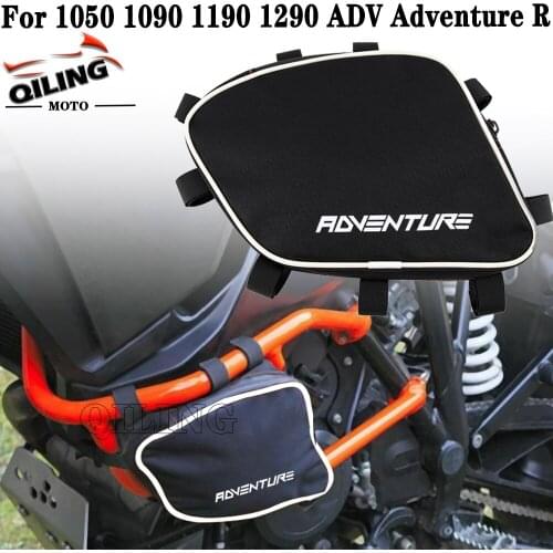 Motorcycle bag For 1050 1090 1190 1290 ADV Adventure R Frame Crash Bars Waterproof Bag Bumper Repair Tool Placement Bag