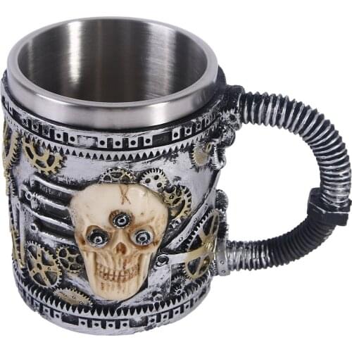 Mark Coffee Skull Resin Skull Personalized Gift Pirate Decoration Wine Cup Tea Cup