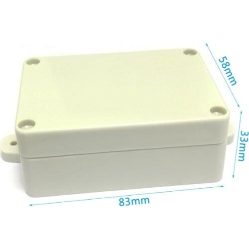 1PC waterproof Plastic Project Box Instrument Enclosure DIY - 83x58x33mm Junction Box Case electronics Project box