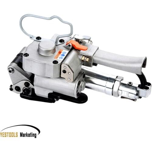 Pneumatic Friction Welding Baler Strapping Machine Air PET Banding Machine Tool For 13-25mm Width PET Straps