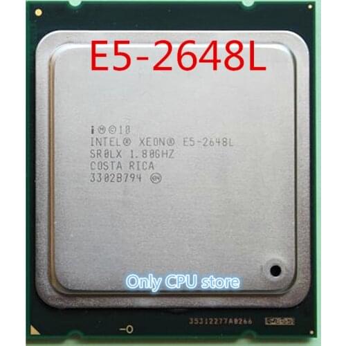 E5 2648 L Original Intel Xeon E5-2648L 8-CORE 1.8GHZ 20MB LGA2011 70W PROCESSOR free shipping E5 2648L